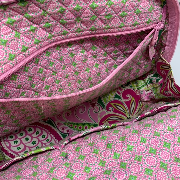 Vera Bradley Purse Pink Print - Picture 4 of 6